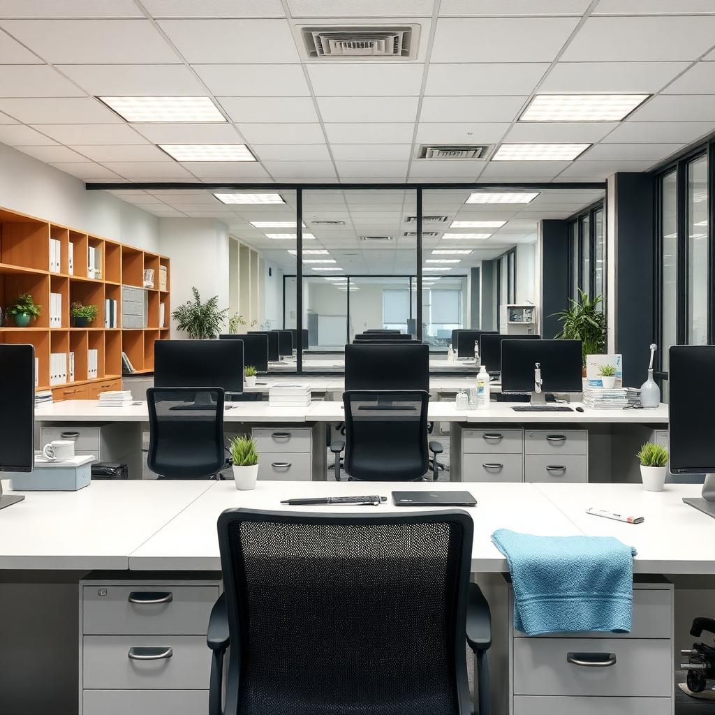 Office Cleaning after